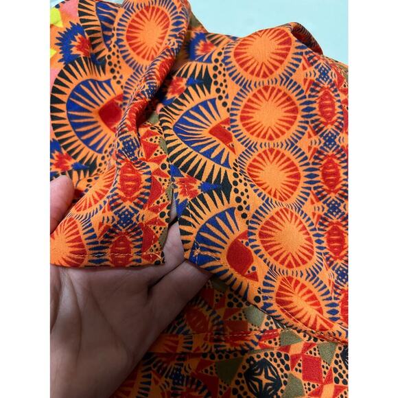 Jessica Simpson‎ “Ironic” Short Sleeved High-Low Top Orange S - Picture 11 of 11